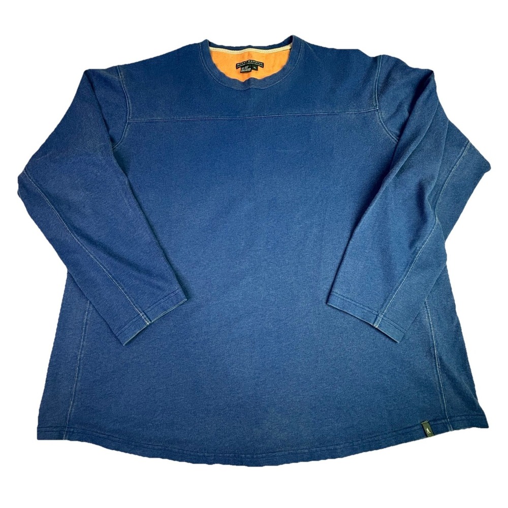 Royal Robbins Shirt Mens XL  Long Sleeve Button 100% Cotton Blue Casual Outdoor
